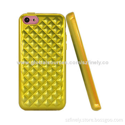 TPU Cases for iPhone 5C, 3D Effect, Simple and Multi-color